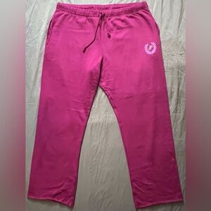 PINK Victoria’s Secret Hot Pink/Magenta Lounge Pants – Plus Size XXL/XXG